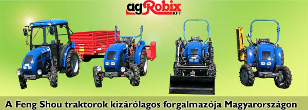 Agrobix Kft. - a Feng Shou traktorok kizárólagos forgalmazója